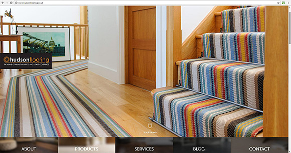 Hudson Flooring - website photography