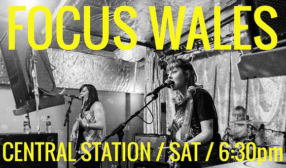 Peaness/Focus Wales promo banner