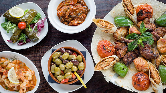 Restaurant menu photography