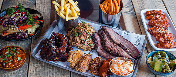 Restaurant menu photography